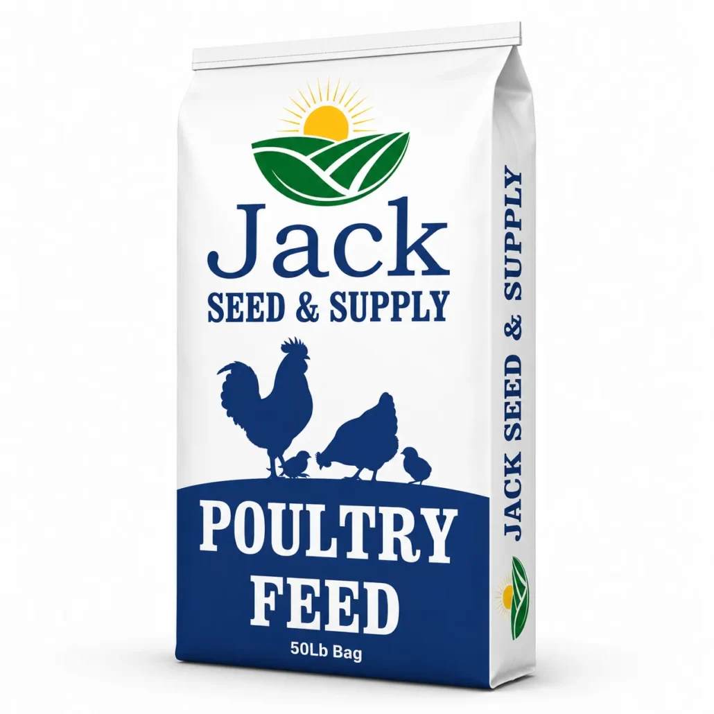 Jack Seed and Supply Poultry Feed Bag