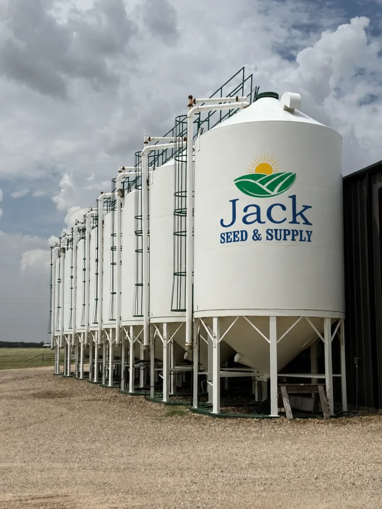 Jack Seed & Supply Grain Bins